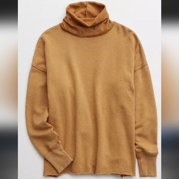 Aerie fleece turtleneck - Picture 1 of 4